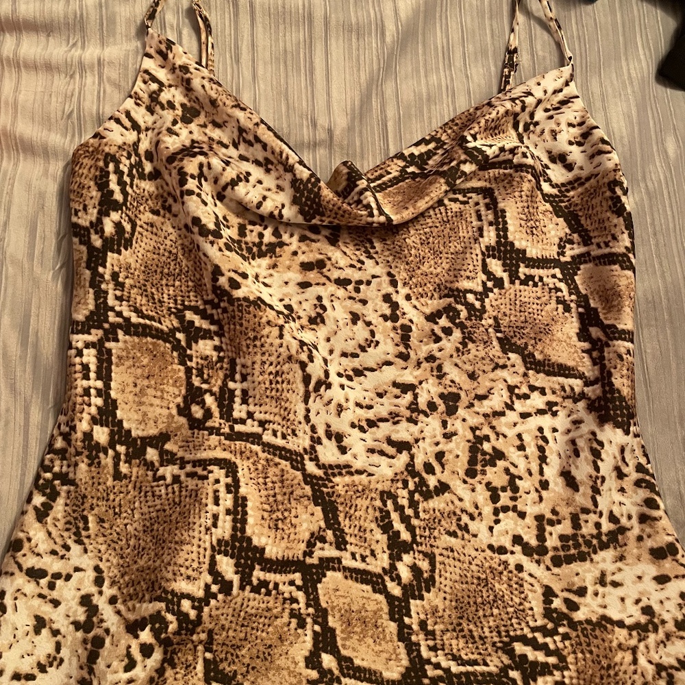 Snake Skin Dress Shirt